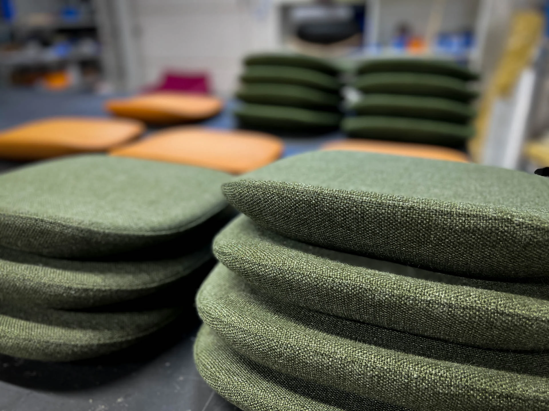 A new stool seat was born in 2022. Design: Studio Stockholm for Ragnars.